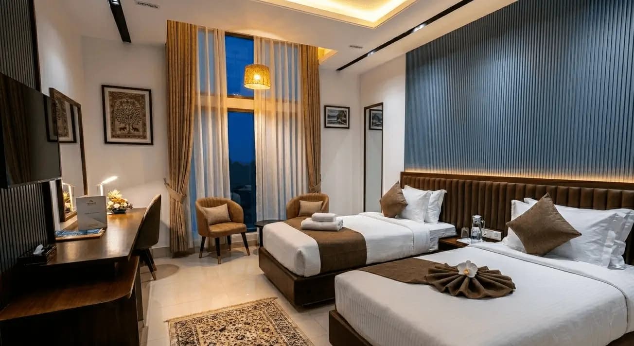 Elegant rooms designed for comfort